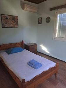 Postel nebo postele na pokoji v ubytování Ostriche House