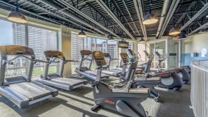 The fitness centre and/or fitness facilities at Laketown Wharf #319 by Nautical Properties