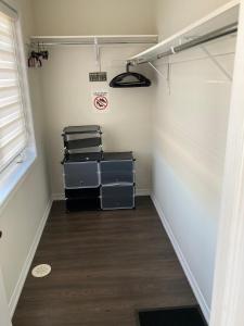 an empty room with a hallway with drawers at Beautiful House in Brampton Area, ON Canada in Brampton