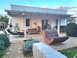 A seating area at Casa Relax, comfortable Villa with Sauna and view