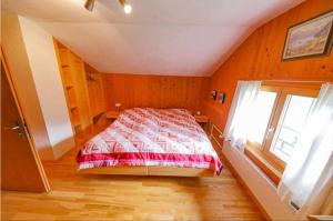 Ліжко або ліжка в номері Chalet Alpenmoos (150m2 - max.11)