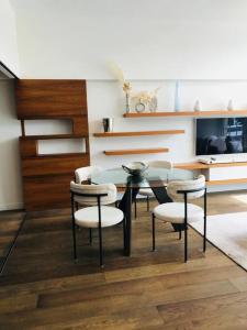 Kjøkken eller kjøkkenkrok på Harbour View Woolloomooloo