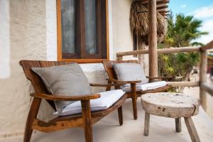Posezení v ubytování Mawimbi Boutique Hotel