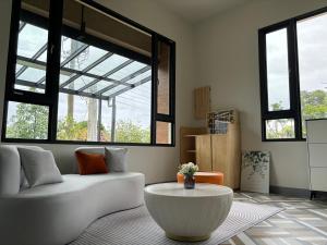 O zonă de relaxare la Qilai Fenghe B&B