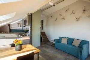 Posezení v ubytování Appartment Belle5