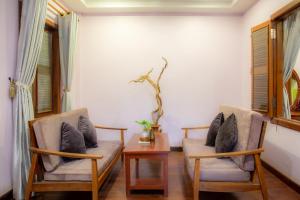 Posezení v ubytování Bunwin Siem Reap