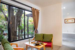 Posezení v ubytování Bunwin Siem Reap
