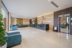 Posezení v ubytování Lupin Boutique Hotel Danang