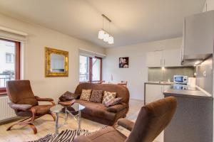Kuchyňa alebo kuchynka v ubytovaní Apartament Storczyk Zakopane