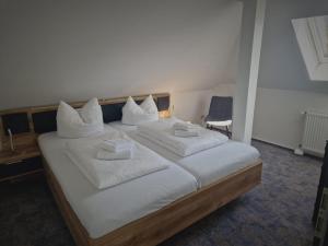 En eller flere senge i et værelse på Villa Ludwigsburg