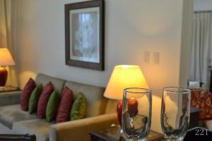 Posezení v ubytování Hotel Quinto Elemento