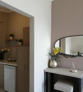 Kuchyň nebo kuchyňský kout v ubytování Anel Rooms + 30 fotografií