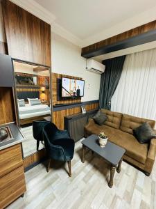 Posezení v ubytování TAKSiM LA SERENA HOTEL SUİTES
