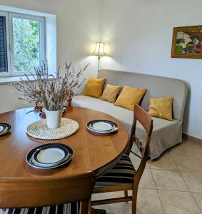 Posezení v ubytování Apartment Fragola