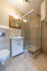 Kúpeľňa v ubytovaní Apartamenty pod Słońcem + 37 fotografií