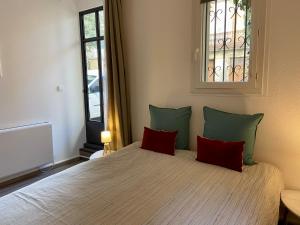 Postel nebo postele na pokoji v ubytování Casa-Belle