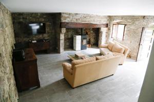 Χώρος καθιστικού στο Ardèche maison 12 personnes