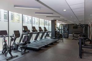 Fitness centrum a/nebo fitness zařízení v ubytování Hilton London Wembley