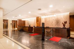 Vstupní hala nebo recepce v ubytování Hilton Berlin