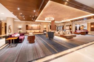 Posezení v ubytování Hilton Berlin