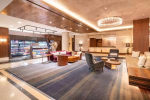 Posezení v ubytování Hilton Berlin