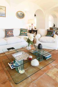 Гостиная зона в Starhost - Villa il Poggio Amalfi Coast with pool, garden and terrace