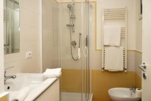 Ванная комната в Pignuol Rooms - nel cuore di Marigliano
