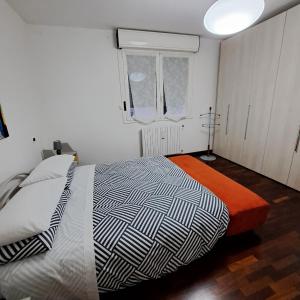 Een bed of bedden in een kamer bij casa Pierina