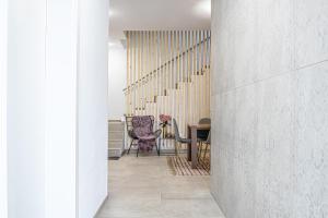 Setusvæði á Krems Bahnhof Deluxe Rooms - near Danube River