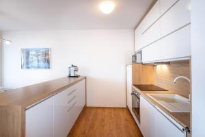 Kuchyňa alebo kuchynka v ubytovaní TATRYSTAY Smrek Apartments + 16 fotografií