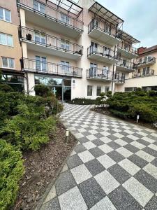 Budova, v ktorej sa apartmán nachádza