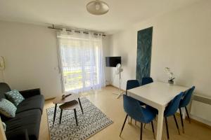 Χώρος καθιστικού στο Les Naïades H42 - 2 bedrooms for 6 people !