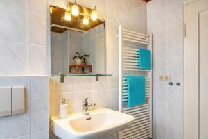 Koupelna v ubytování Ferienwohnung Fischer