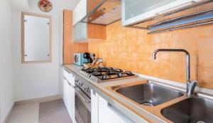 A kitchen or kitchenette at Appartamento Le Zagare