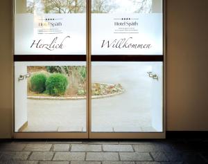 Certifikát, hodnocení, plakát nebo jiný dokument vystavený v ubytování Hotel am Kurpark Späth