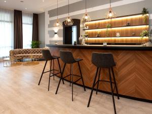 Posezení v ubytování DORMERO Hotel Worms
