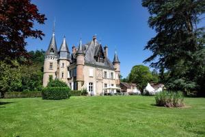 Zahrada ubytování Camping et Hotel Château du Haget