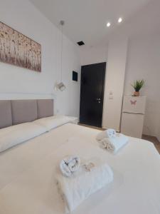 Postel nebo postele na pokoji v ubytování Villa-Leandro