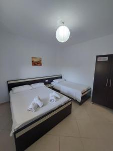 Postel nebo postele na pokoji v ubytování Villa-Leandro
