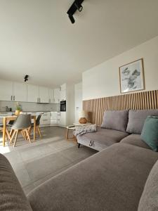 Posezení v ubytování Ferienwohnung Johannes