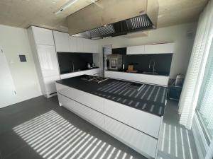Η κουζίνα ή μικρή κουζίνα στο Ferienhaus-Wasserkuppe-Rhön