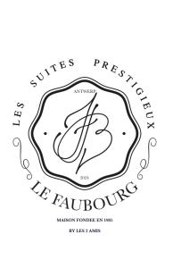 a vector illustration of the philadelphia fire exchange logo at Le FauBourg Suites in Antwerp