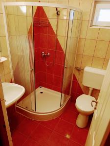 Kúpeľňa v ubytovaní Haus Maria Appartements