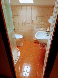 Kúpeľňa v ubytovaní Haus Maria Appartements