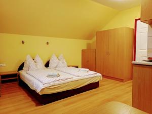 Posteľ alebo postele v izbe v ubytovaní Haus Maria Appartements