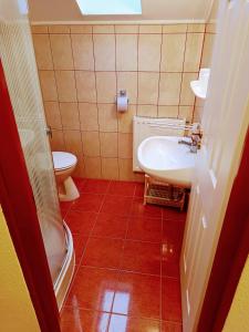 Kúpeľňa v ubytovaní Haus Maria Appartements