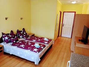 Posteľ alebo postele v izbe v ubytovaní Haus Maria Appartements