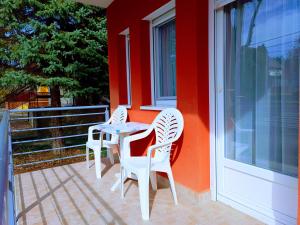 Balkón alebo terasa v ubytovaní Haus Maria Appartements