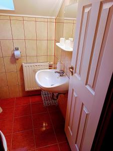 Kúpeľňa v ubytovaní Haus Maria Appartements