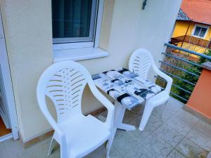 Balkón alebo terasa v ubytovaní Haus Maria Appartements